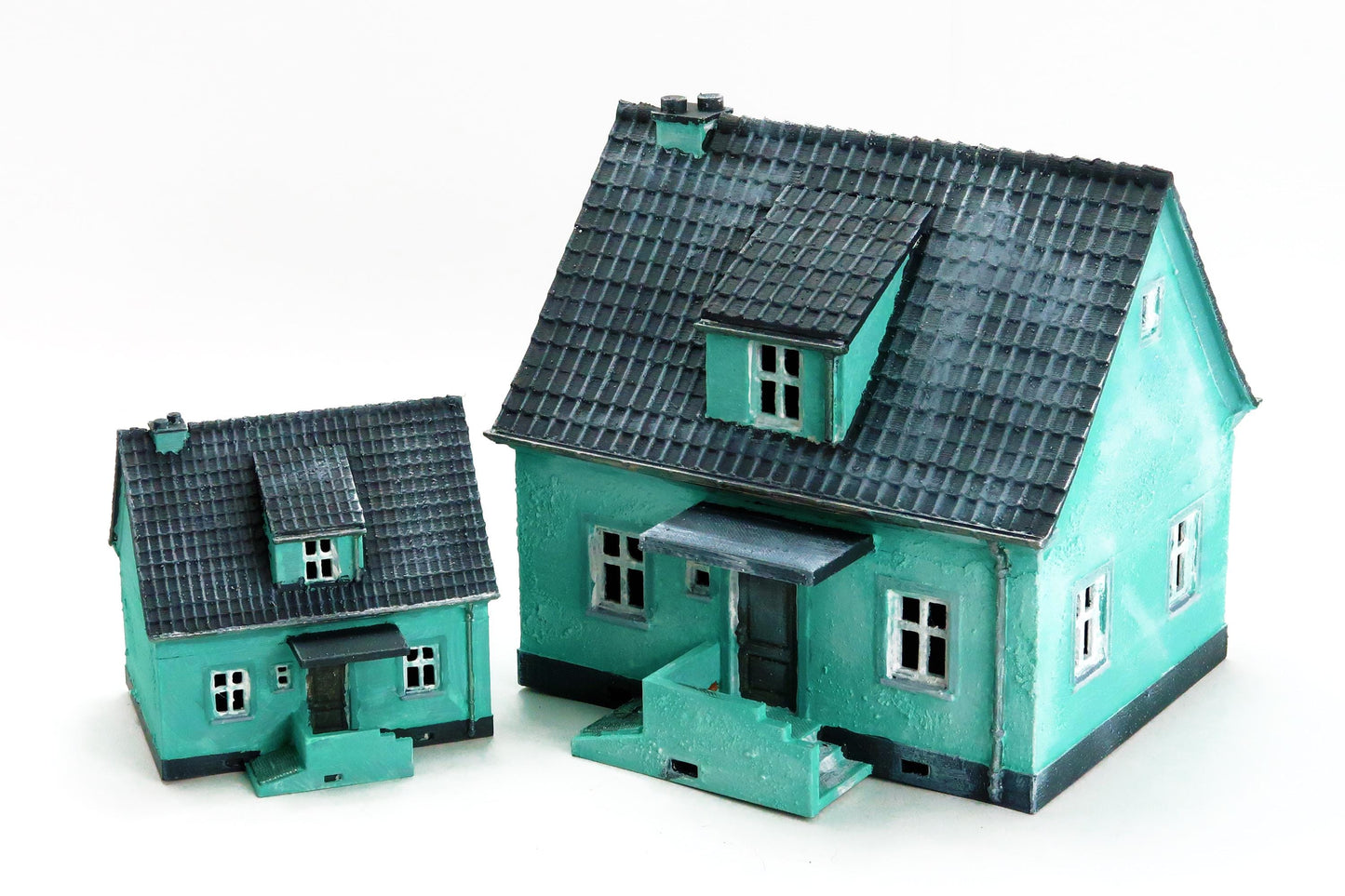 Fulda Cap West German Village House SS T1 - 3D Printed Miniature Cold War Era Wargaming Terrain 28mm / 20mm / 15mm Scale