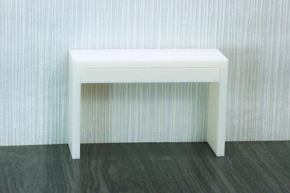 Modern Make-up / Writing Desk | 1:12, 18 & 6 Scale Dollhouse Furniture | 3D Printed Miniature