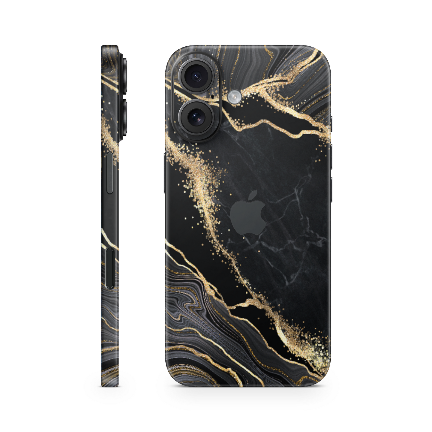 iPhone 16 Plus Skin Luxury Black