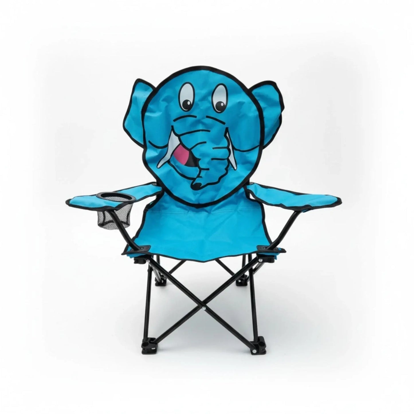 Kinderstuhl Campingstuhl Anglerstuhl Klappbar Affe Forsch Elefant Katze Getränkehalter