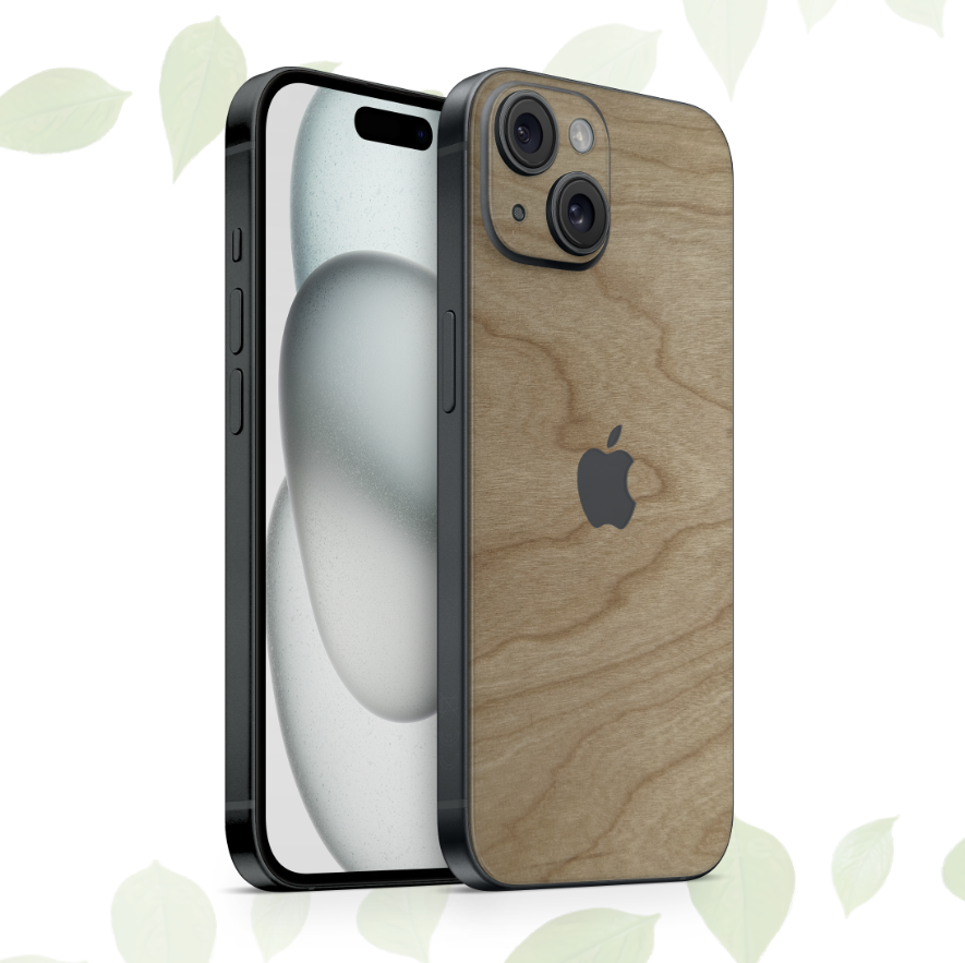 iPhone 13 mini Skin Holz Kirsche