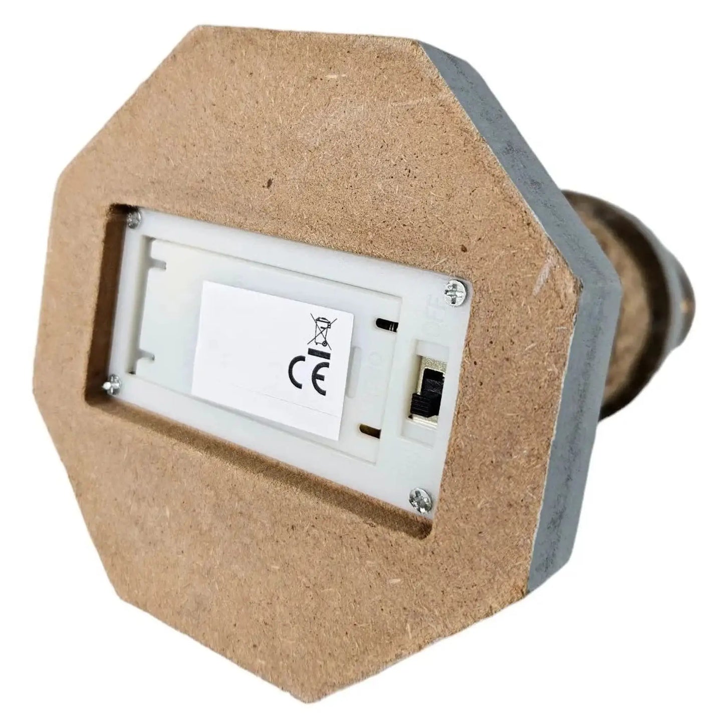 Leuchtturm beleuchtet Holz LED Deko Dekoration Maritim Anker Strand Meer H 24 cm