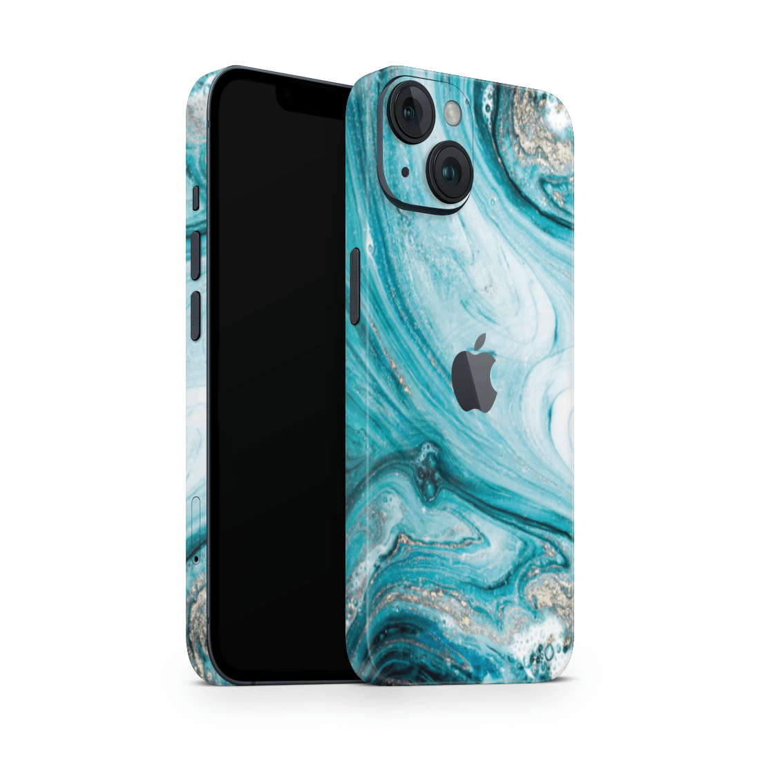iPhone 12 Skin Liquid Blue