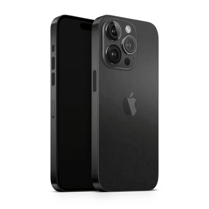 iPhone 15 Pro Skin Matt Schwarz