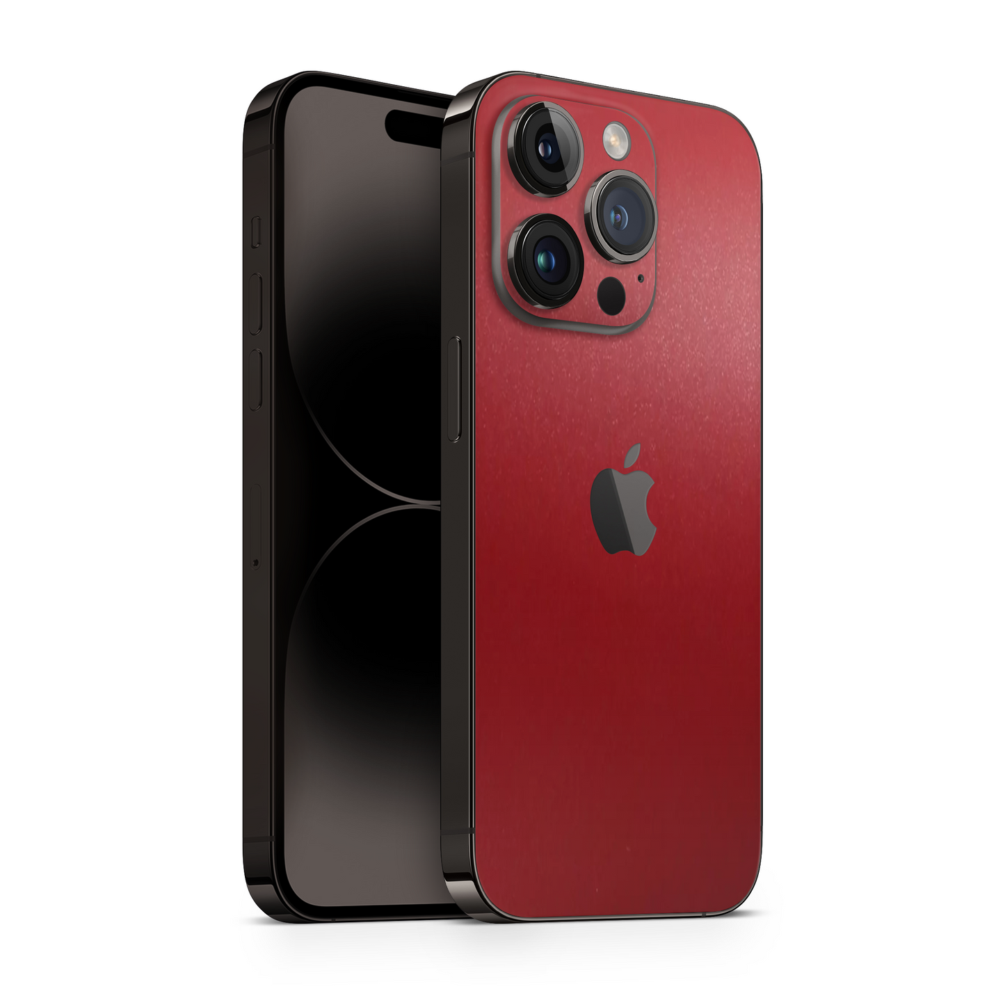 iPhone 16 Pro Skin Matt Rot Metallic