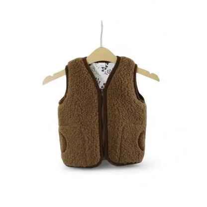 Kinderweste Merino Muster – atmungsaktiv & hautfreundlich