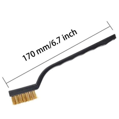 Brass wire brush