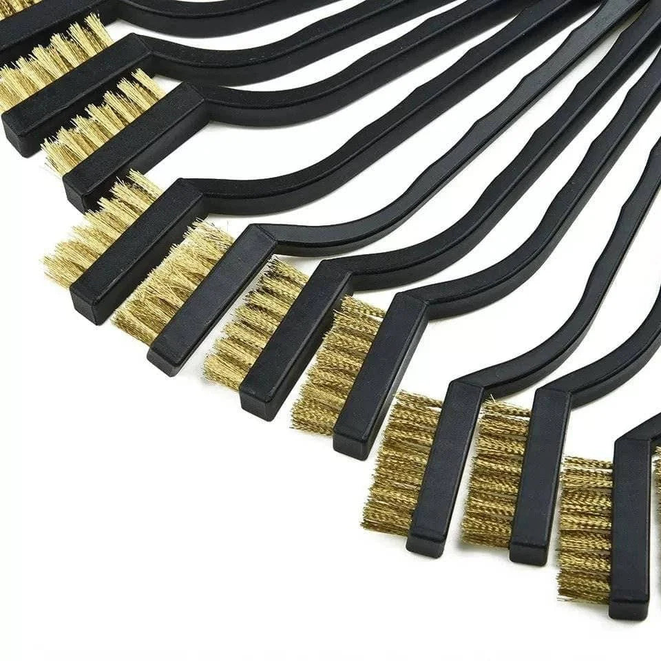 Brass wire brush