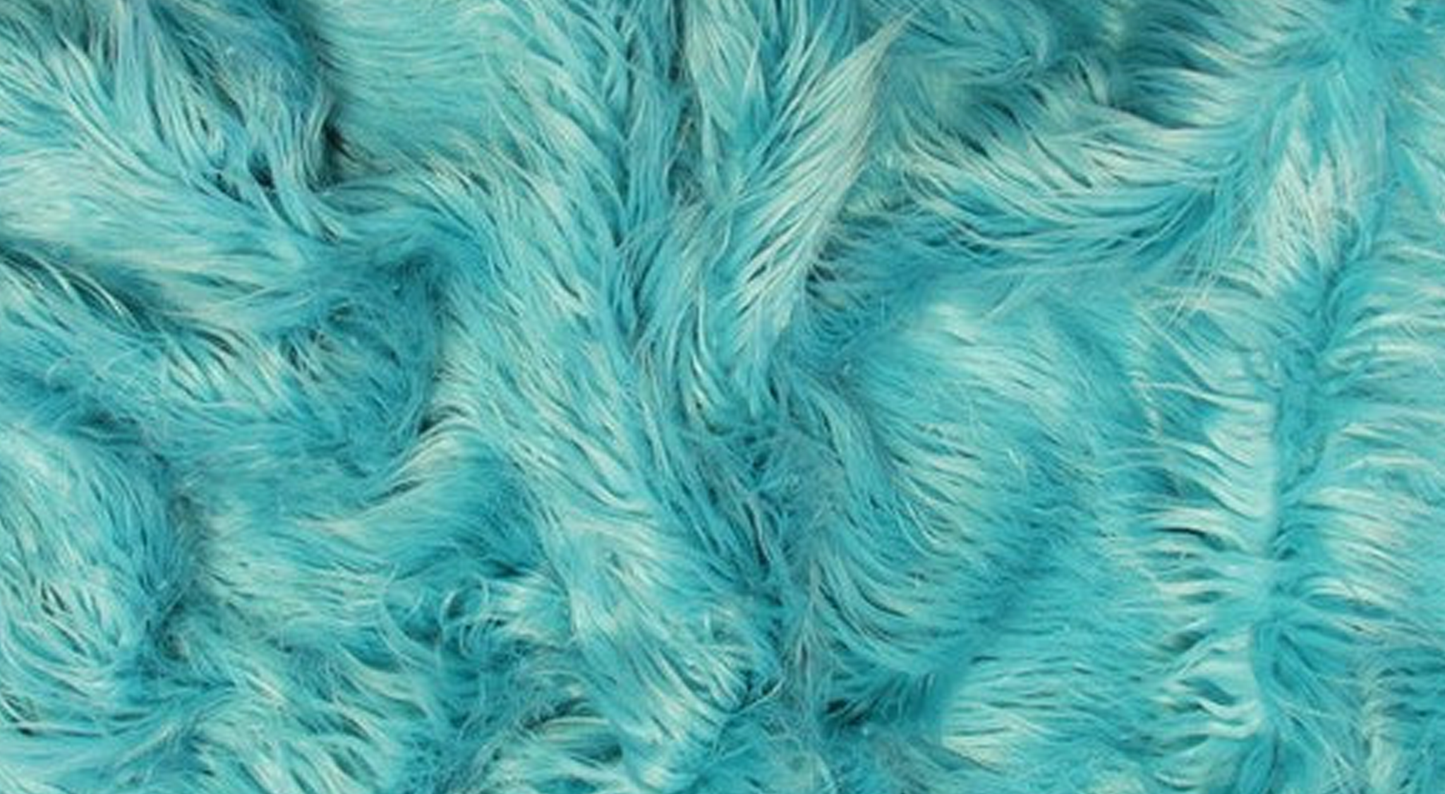 EcoShag™ Solid Mongolian Shaggy Fur – Langfloriges Kunstfell