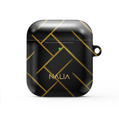 Noir - AirPods 1 / 2 Hülle