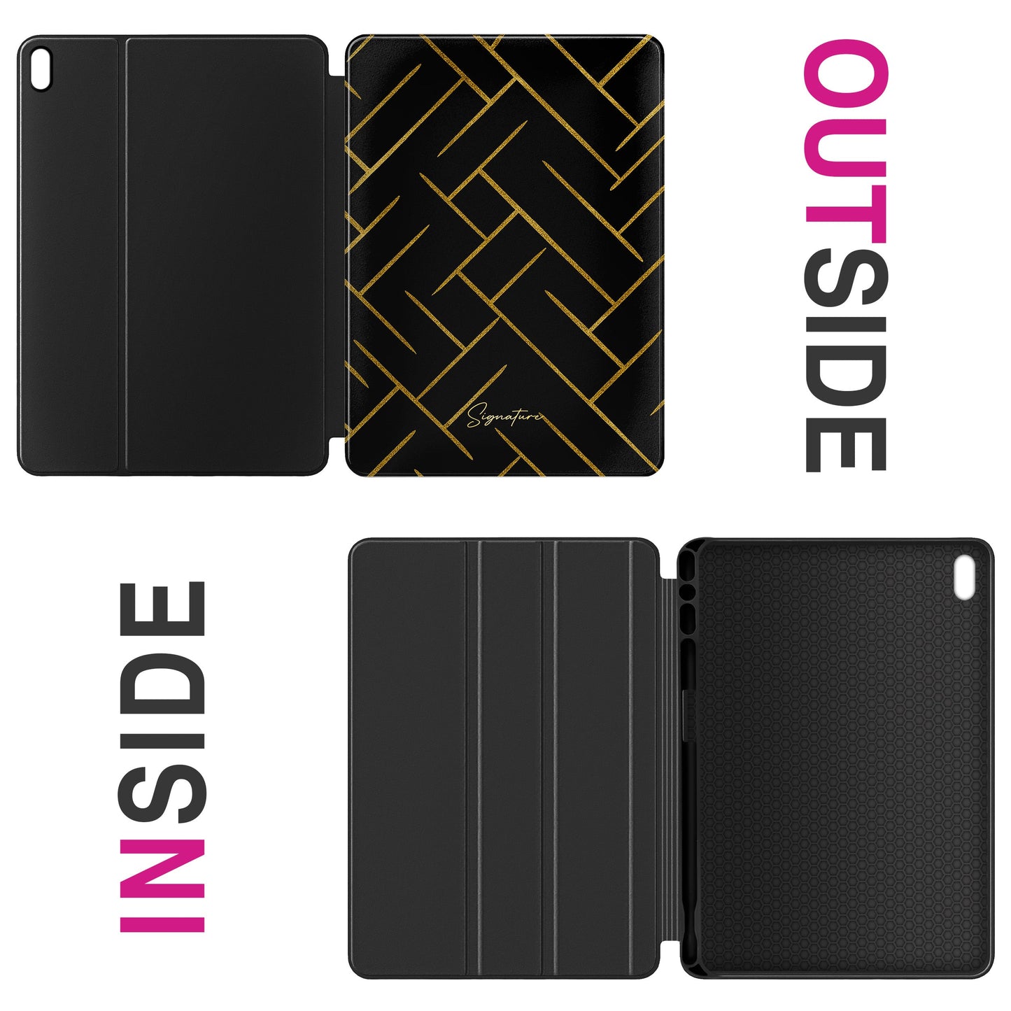Noir - iPad Air 13″ (M2 [2024] & M3 [2025]) Hülle