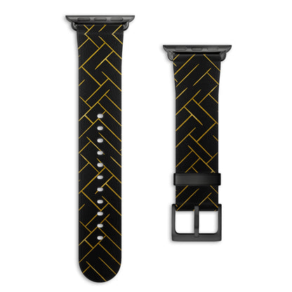 Noir - Apple Watch Armband 38-41mm & 42 (ab Serie 10)