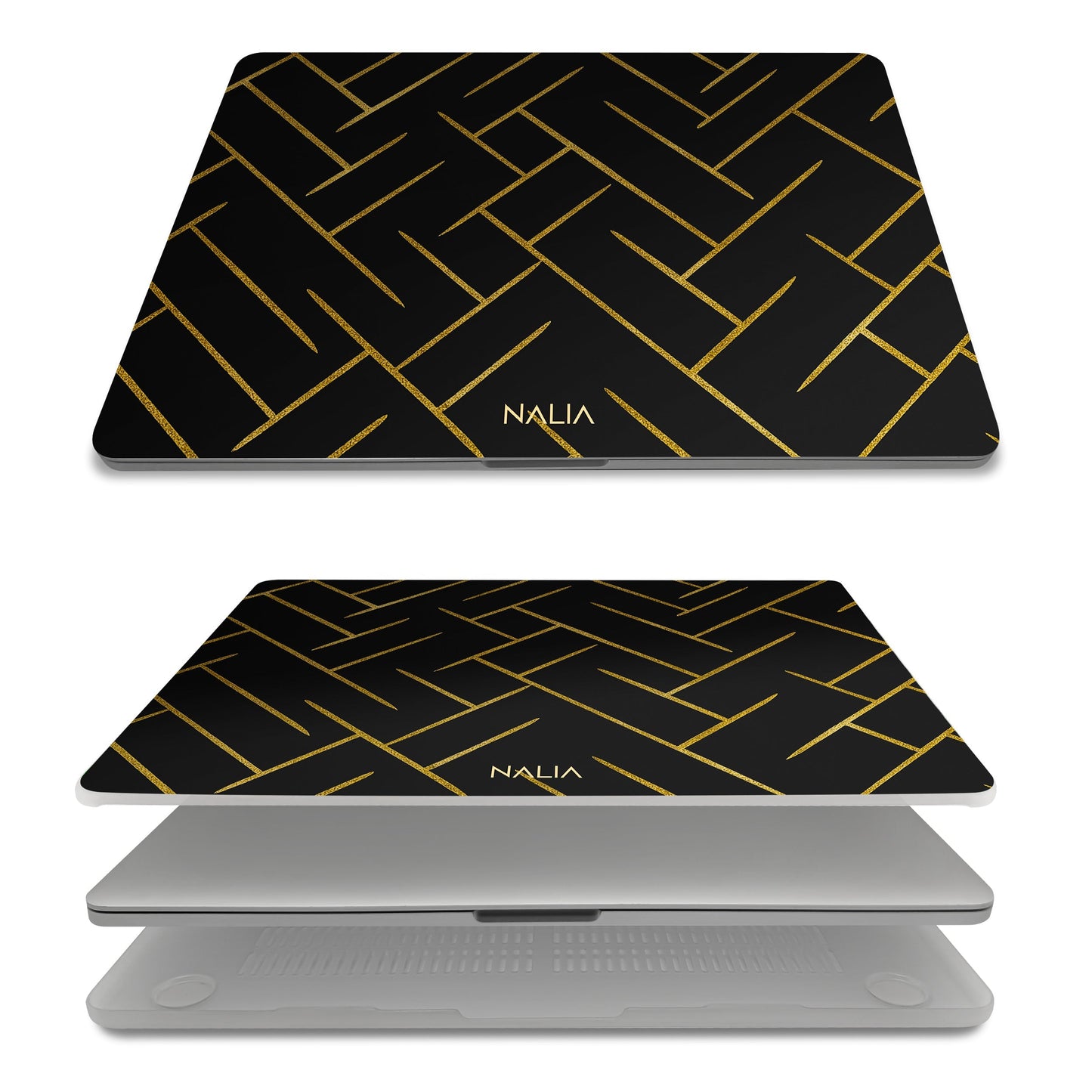Noir - MacBook Pro 14 [A2442/A2779/A2918/A2992] Hülle