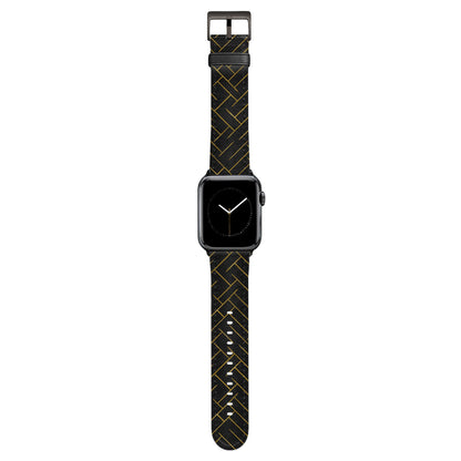 Noir - Apple Watch Armband 44-49mm & 42 (Serie 1-3)