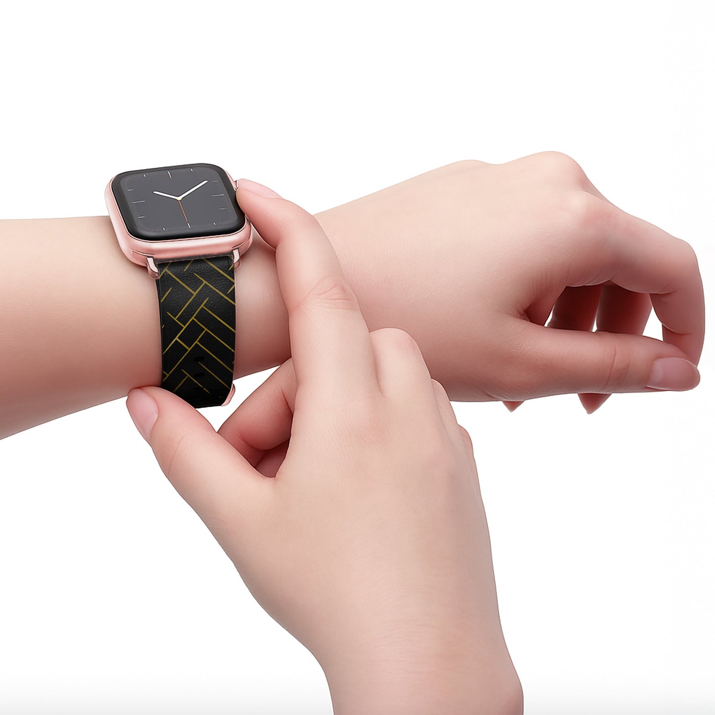 Noir - Apple Watch Armband 38-41mm & 42 (Serie 10-11)
