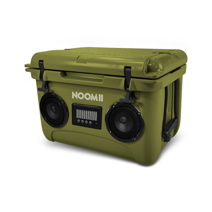 NooMii ColdBeats 35 – Kühlbox mit Bluetooth-Lautsprecher | 35L | Festival & Camping | 5 Farben
