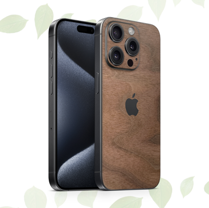 iPhone 13 Pro Max Skin Holz Nuss
