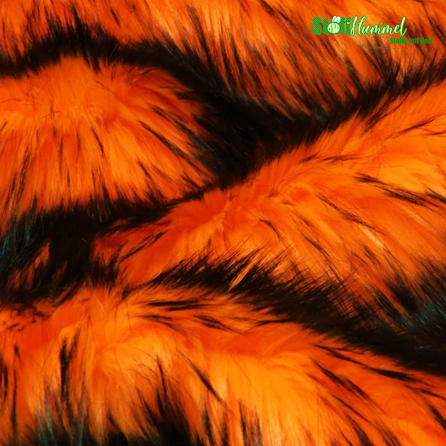 Ecoshag™ Neon Poison Spike Shag Faux Fur Fabric