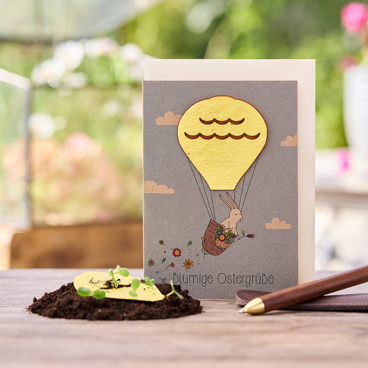 Easter card "Floral Greetings"