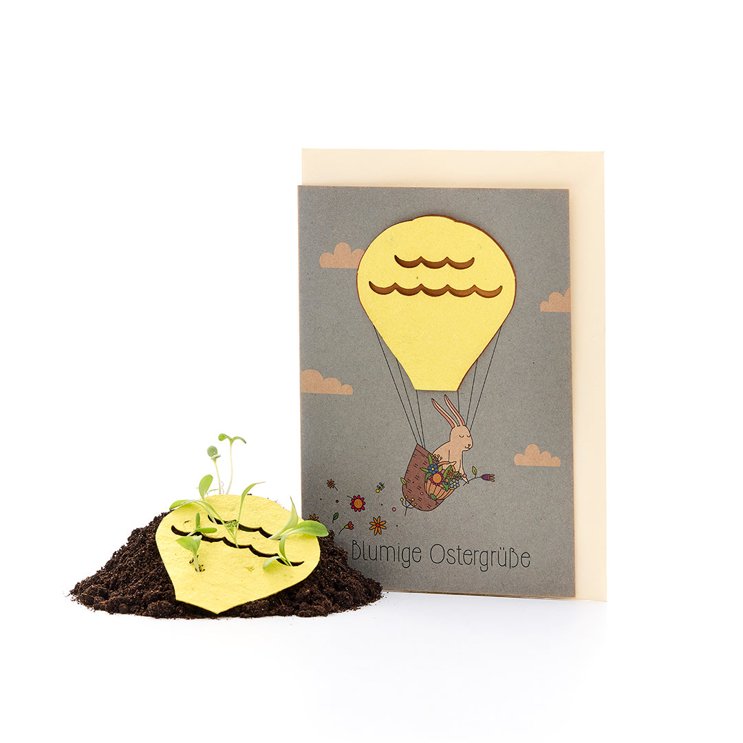 Easter card "Floral Greetings"
