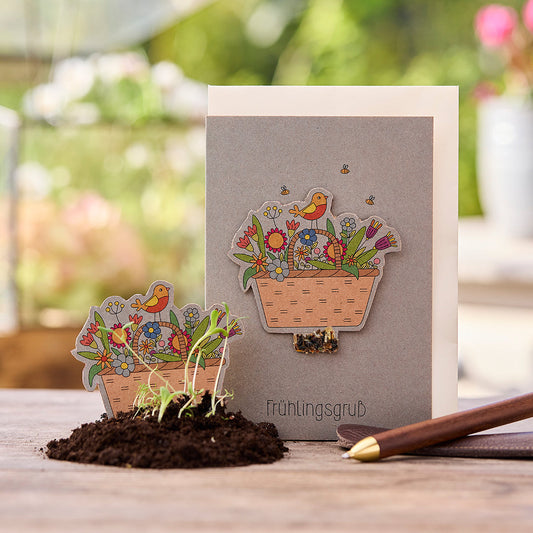 Easter card "Spring Greetings"