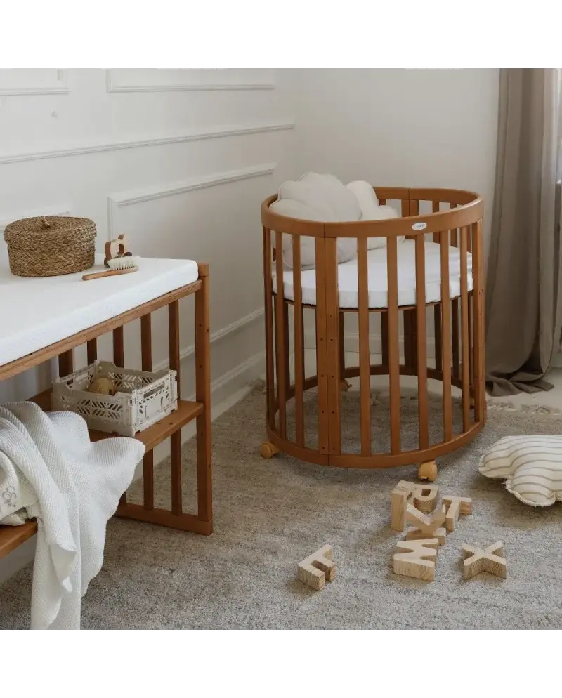 Babybett 7in1 - Ovale Form | B-WARE