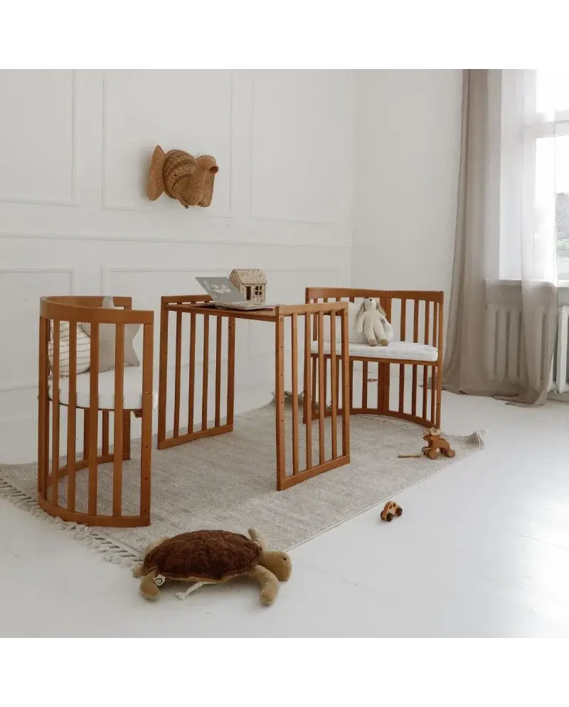 Babybett 7in1 - Ovale Form | B-WARE