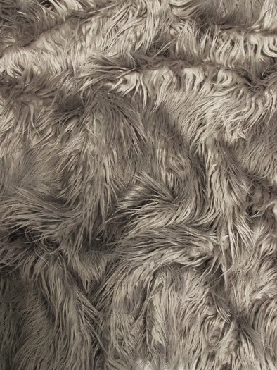 EcoShag™ Solid Mongolian Shaggy Fur – Langfloriges Kunstfell