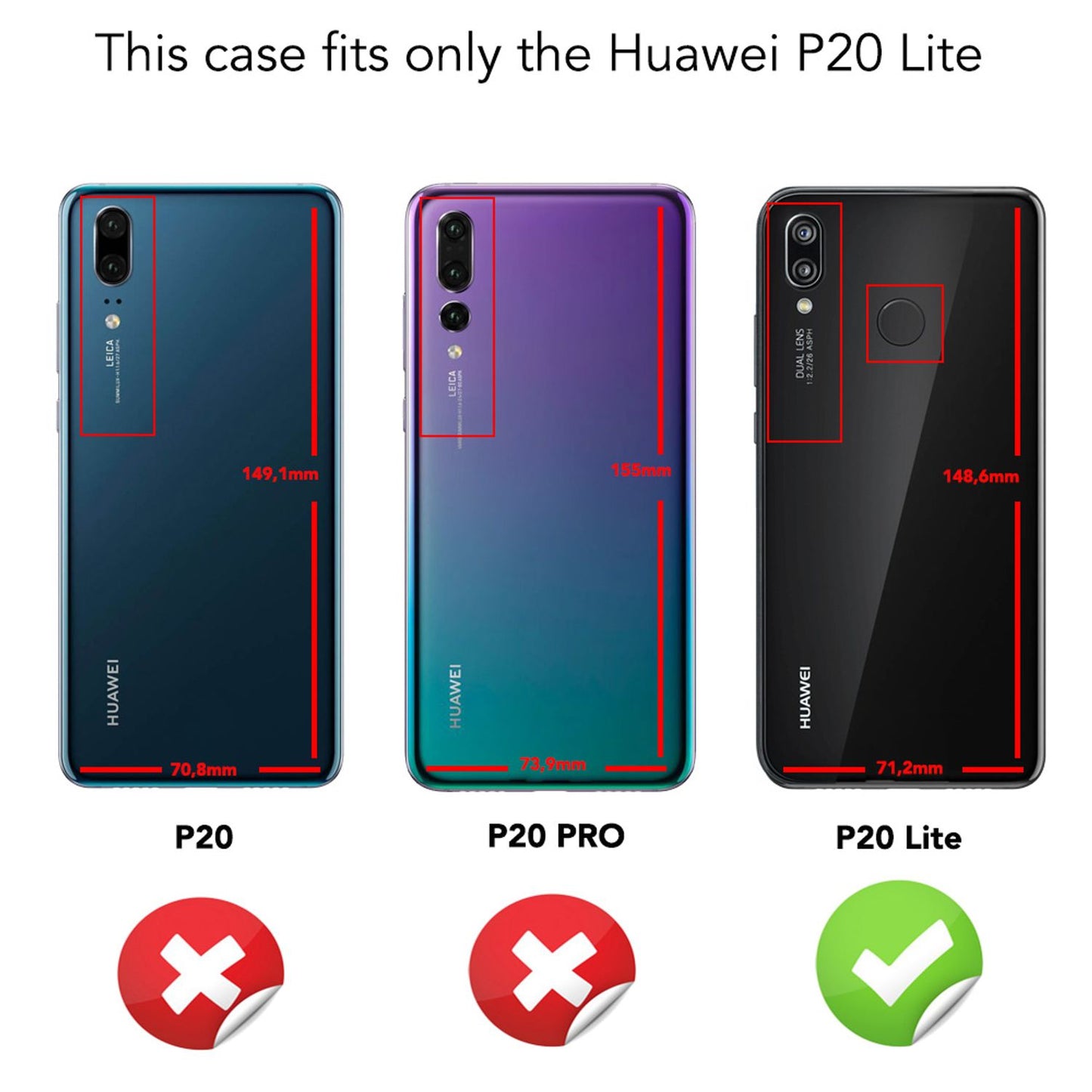 NALIA Glitzerhülle für Huawei P20 Lite – Funkelnder Glitzer-Look & Grip – SHINEPOP (Silikon Case) – Marke aus Berlin