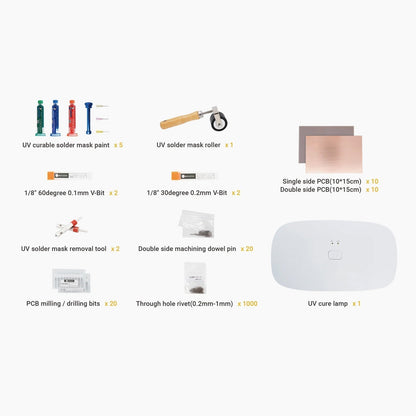 Carvera PCB manufacturing package