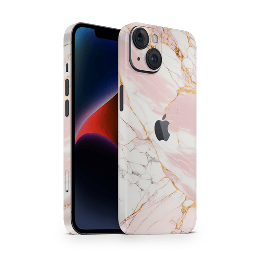 iPhone 13 Skin Pink Marble
