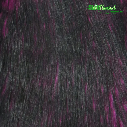 Ecoshag™ Neon Poison Spike Shag Faux Fur Fabric