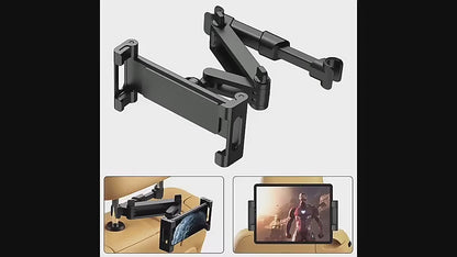 Car holder headrest car mount extendable