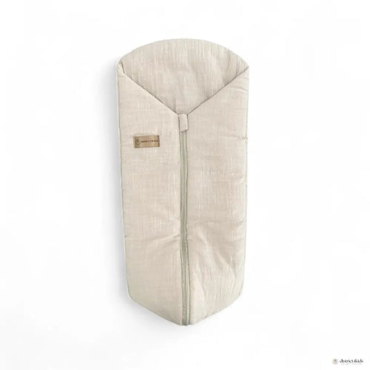 Swaddle bag linen grows with your baby - Breathable baby sleeping bag