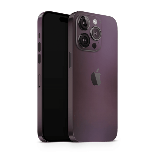 iPhone 15 Pro Skin Purple Black