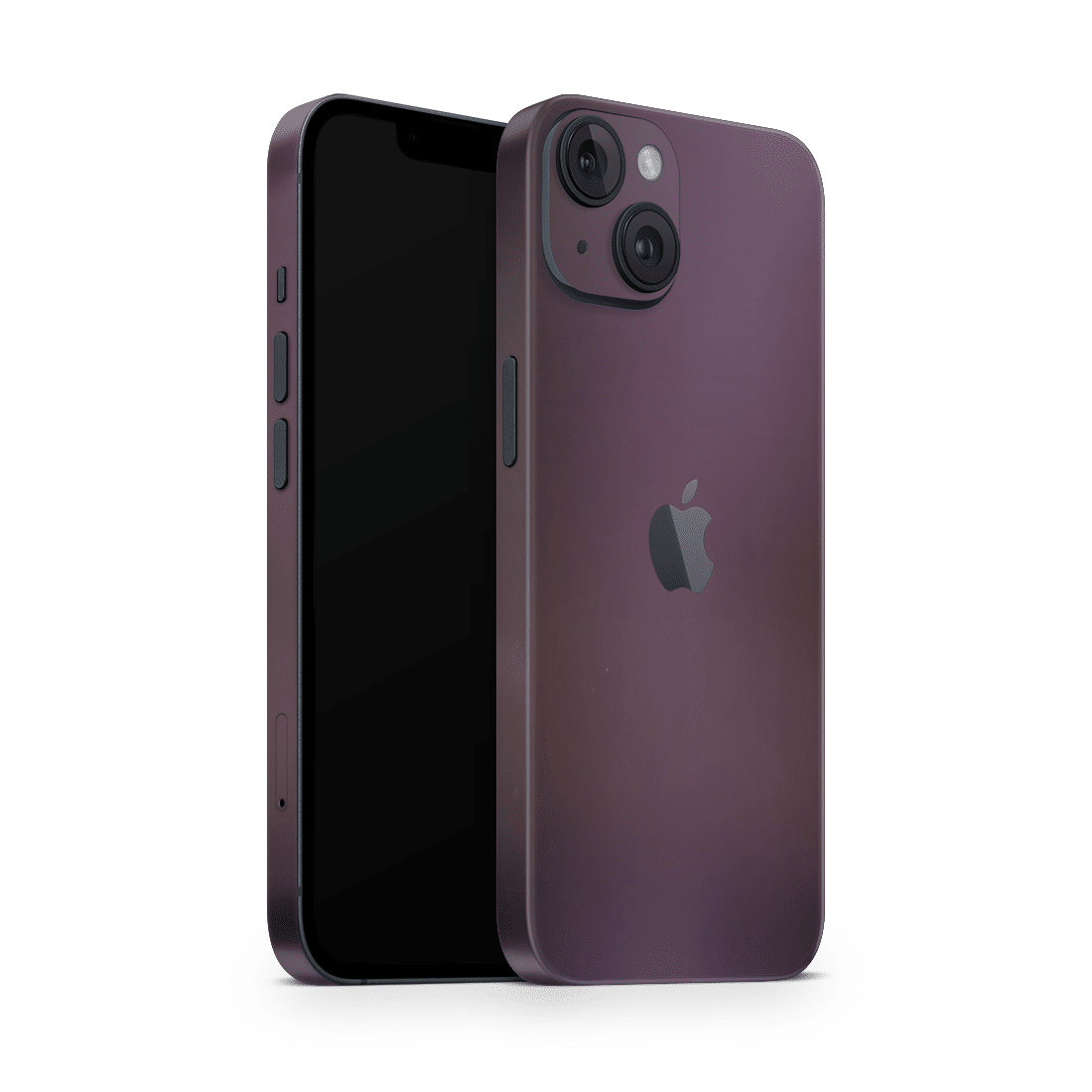 iPhone 15 Skin Purple Black