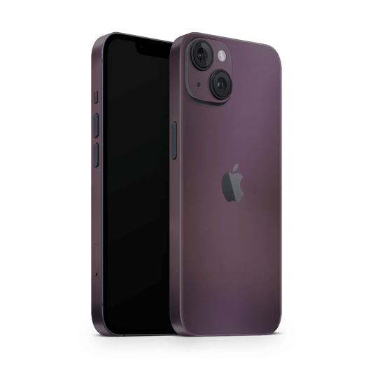 iPhone 12 Skin Matte Purple Black