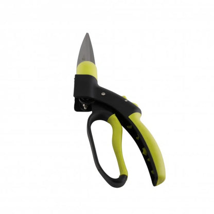 Rasenkantenschere Gartenschere 13 cm Klinge Griff verstellbar Grassschere