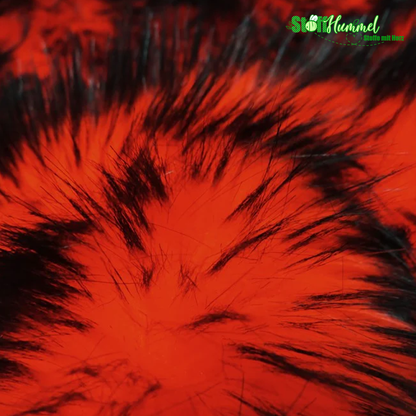Ecoshag™ Neon Poison Spike Shag Faux Fur Fabric