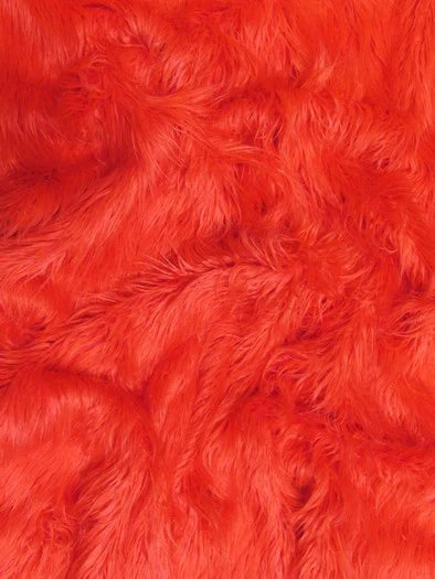 EcoShag™ Solid Mongolian Shaggy Fur – Langfloriges Kunstfell