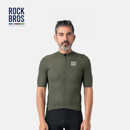 ROAD TO SKY Herren Kurzarm-Radtrikot Fahrrad Jersey für MTB & Rennrad