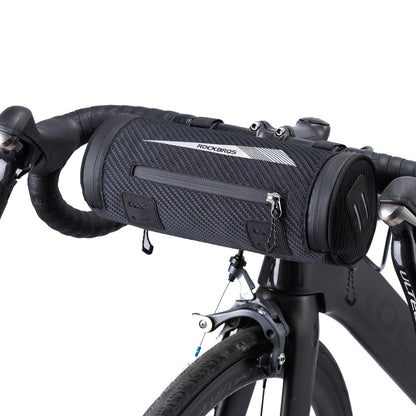 ROCKBROS 3 in 1 Praktisch Lenkertasche Zylindrisch Multifunktional 2L