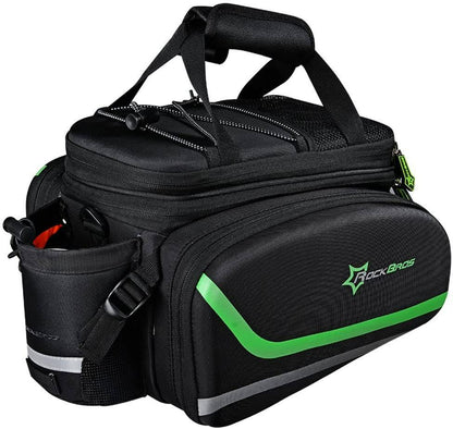 ROCKBROS Fahrrad Gepäckträgertasche wasserdichte mit Regenschutz 17-35L