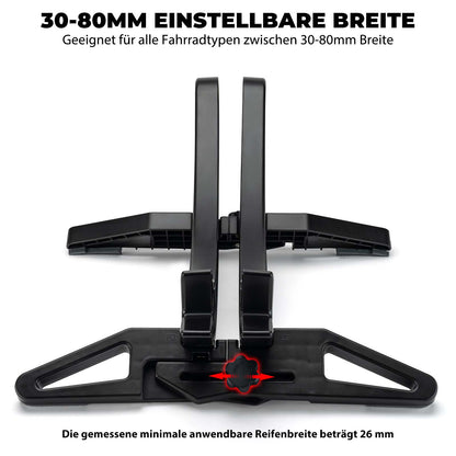 ROCKBROS Fahrrad Parkständer, verstellbare Fahrradständer für 26–80 mm