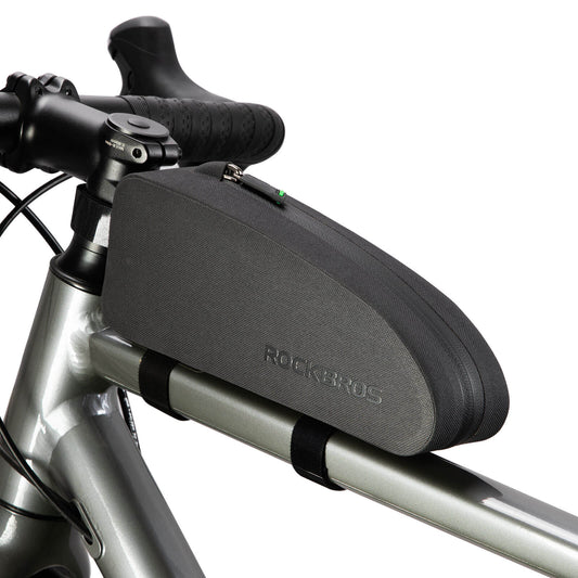 ROCKBROS Fahrrad Rahmentasche wasserdicht Staubfest Schwarz 1L/1,6 L
