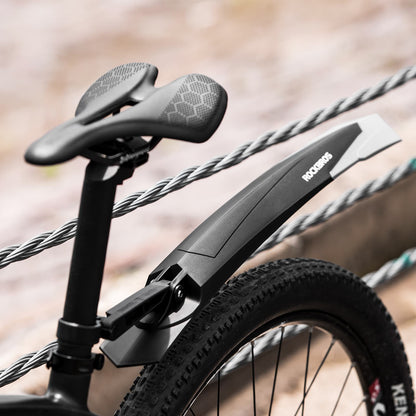 ROCKBROS Fahrrad Schutzblech Set MTB Spritzschutz aus PP und Gummi