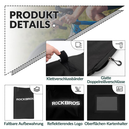 ROCKBROS Fahrrad Transporttasche Wasserdichte Tragetasche für Fahrräder bis 26 Zoll