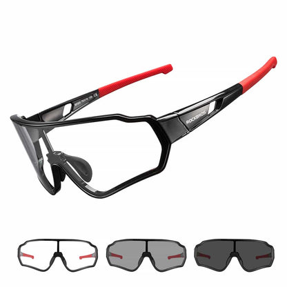 Unisex Photochromic Sportbrille mit UV400-Schutz