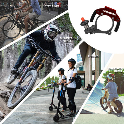Mini Fahrradklingel 100dB für mehr Sicherheit
