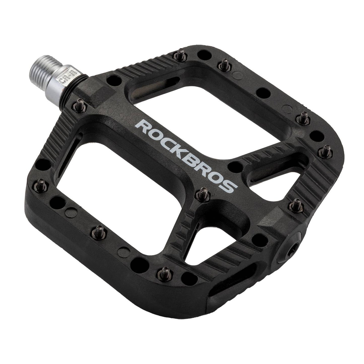 ROCKBROS Fahrradpedale Nylon Flat Pedale 9/16 Zoll mit 3 Bearing